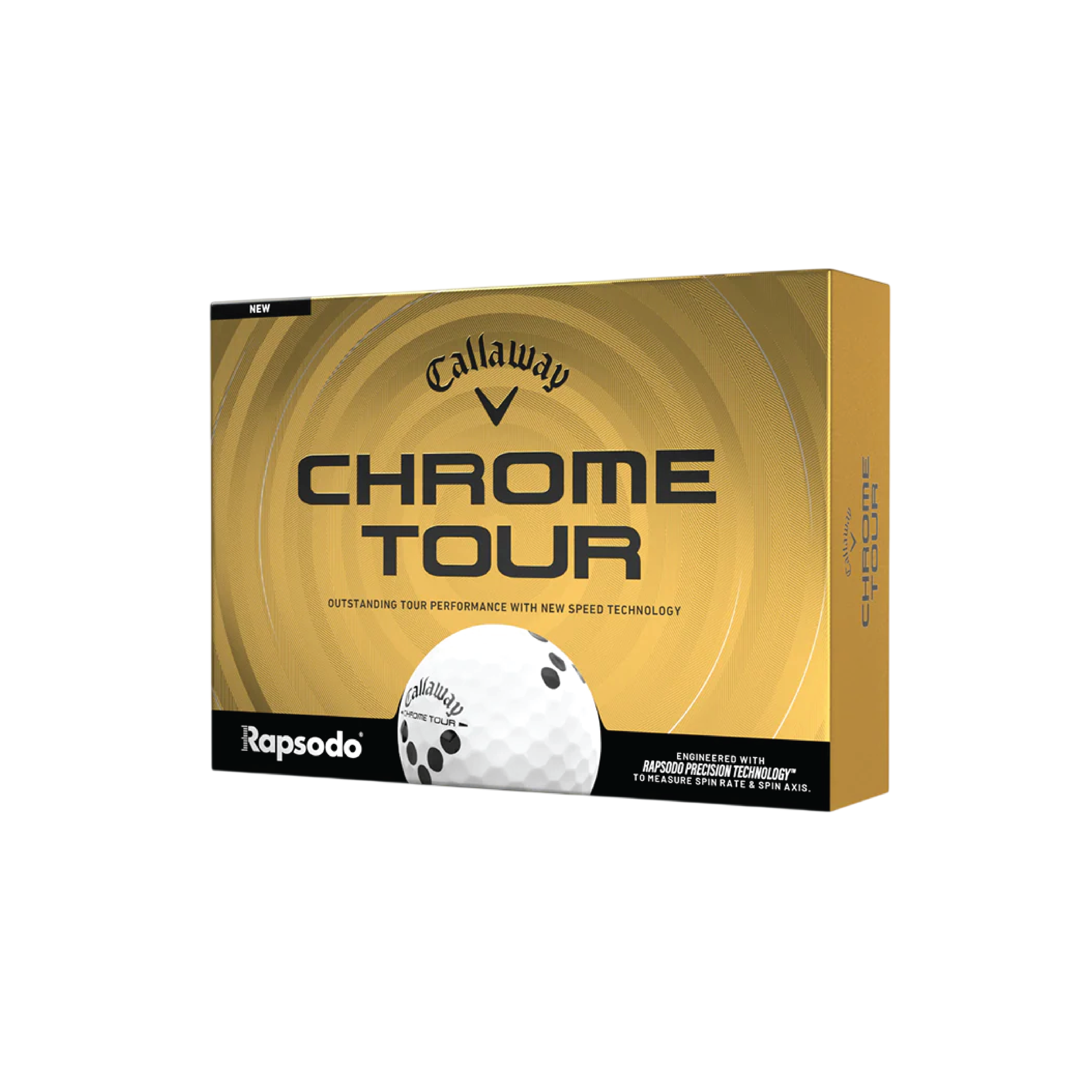 CALLAWAY® RPT™ CHROME TOUR GOLF BALLS (12's)
