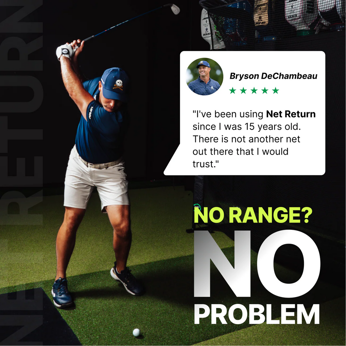 The Net Return® Pro Series V2 Golf & Multi-Sport Net