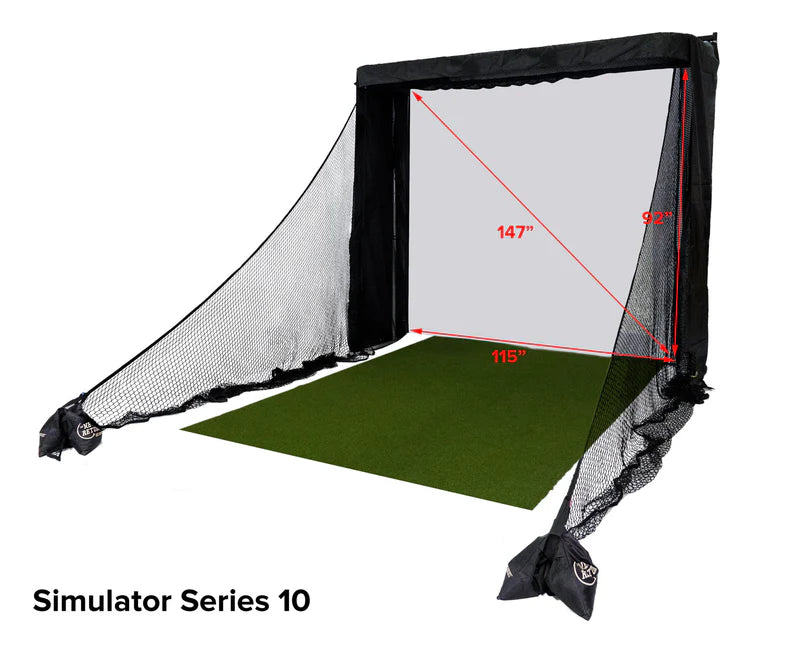 Golf Simulator Enclosure - Series 10