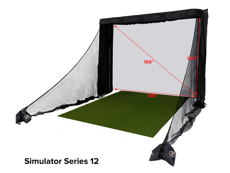 Golf Simulator Enclosure - Series 12