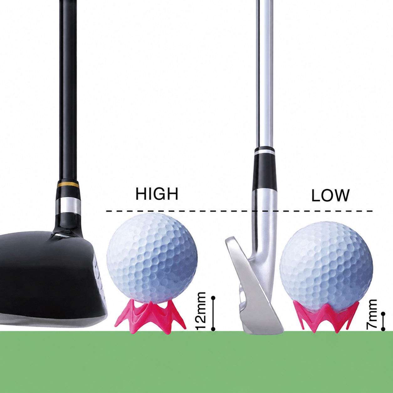 Daiya Neo Spark / Tomahawk Golf Tees