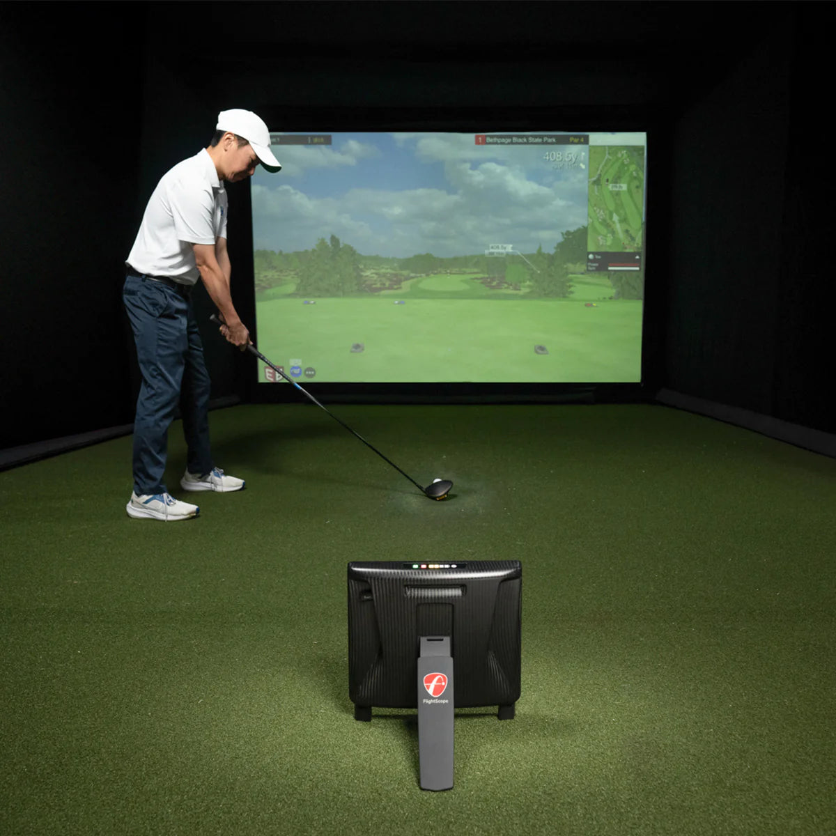 FlightScope X3C Golf Simulator