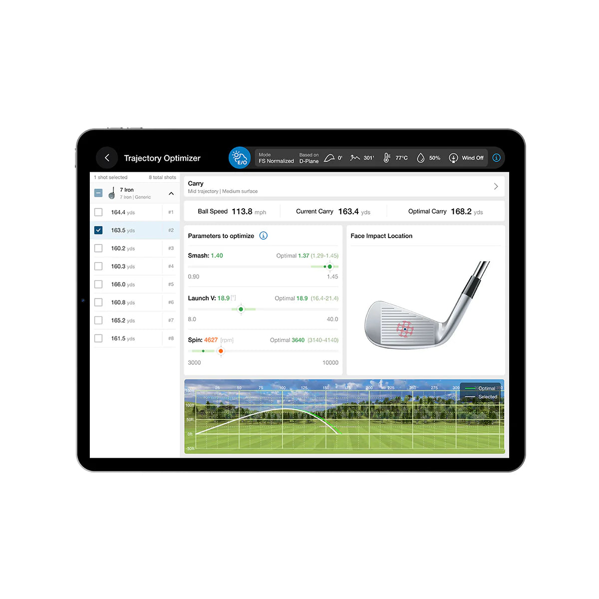 FlightScope X3C Golf Simulator