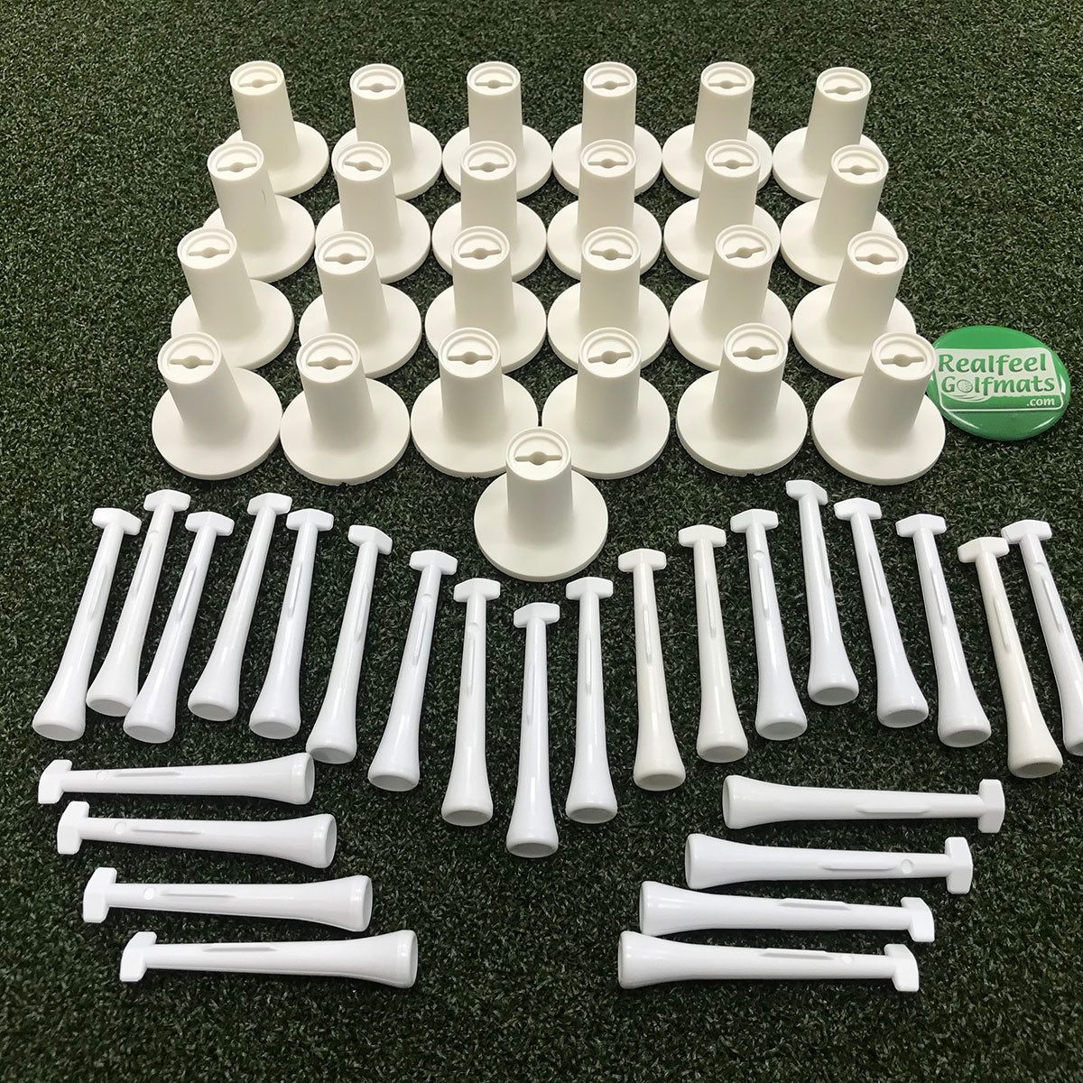 Turn & Lock™ Adjustable Golf Tee