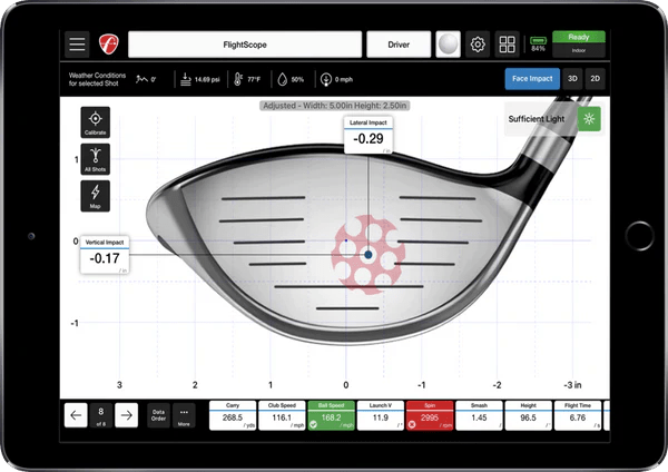 Face Impact Location for Flightscope Mevo+ Pro Package - The Net Return Australia
