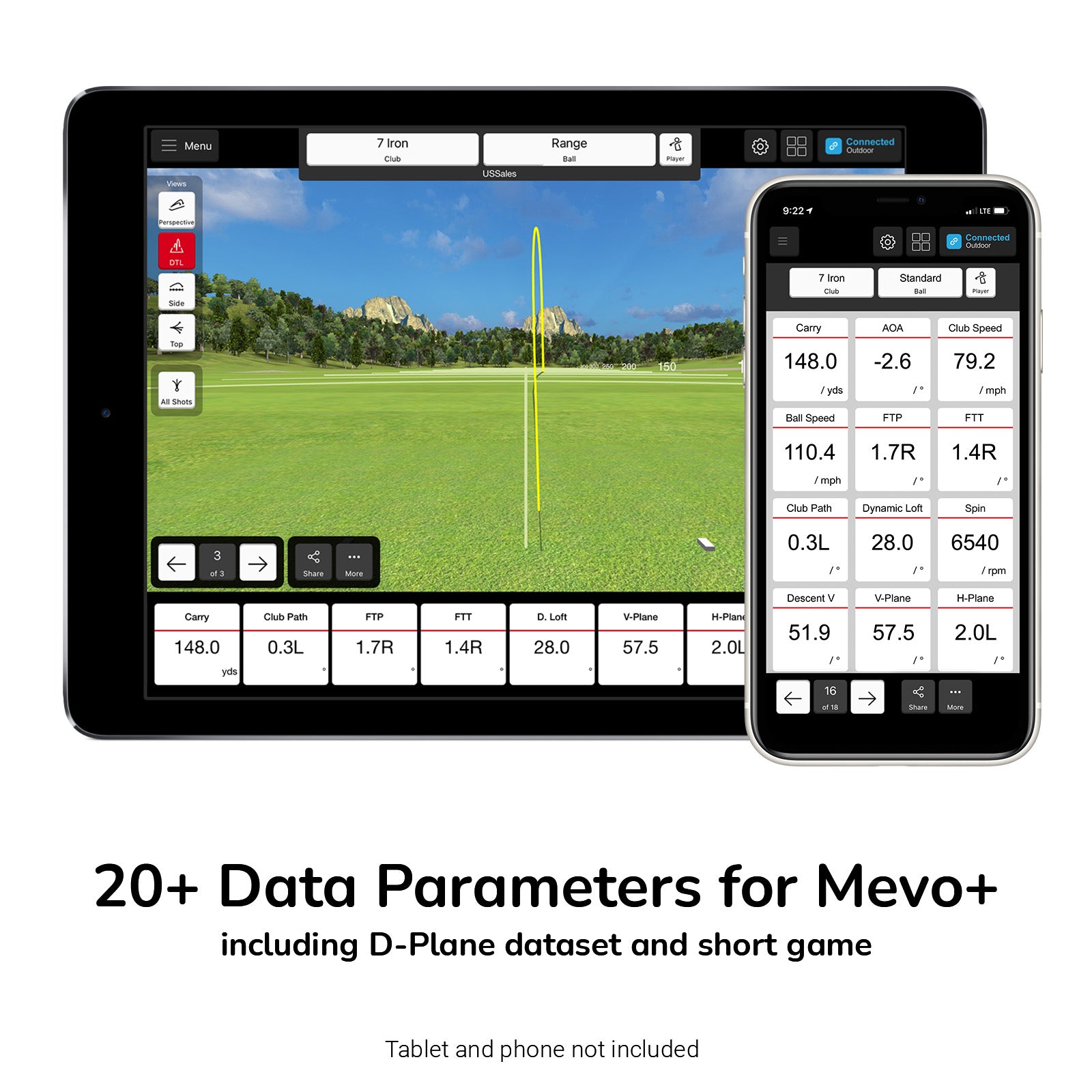 FlightScope Mevo+ Pro Package Upgrade Software - The Net Return Australia