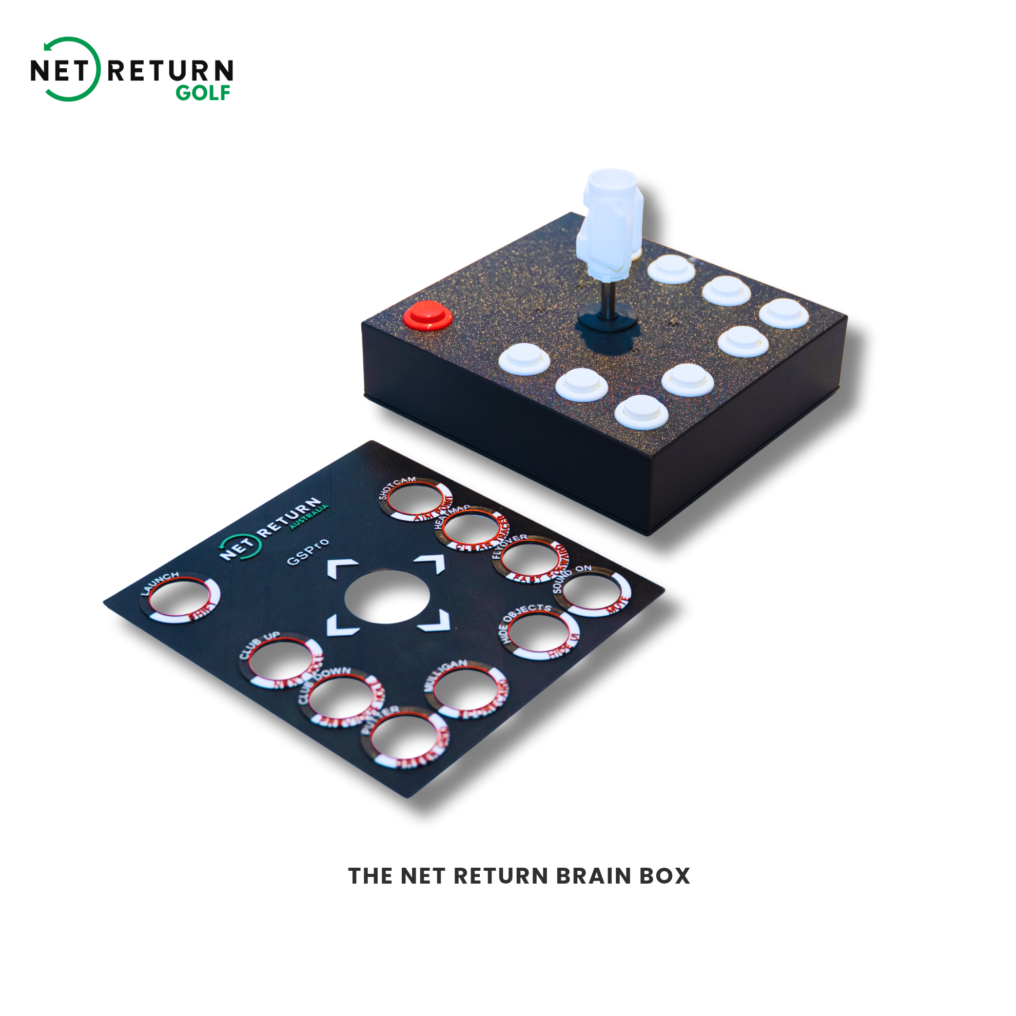 Net Return Golf Simulation Control Box by Brain Box