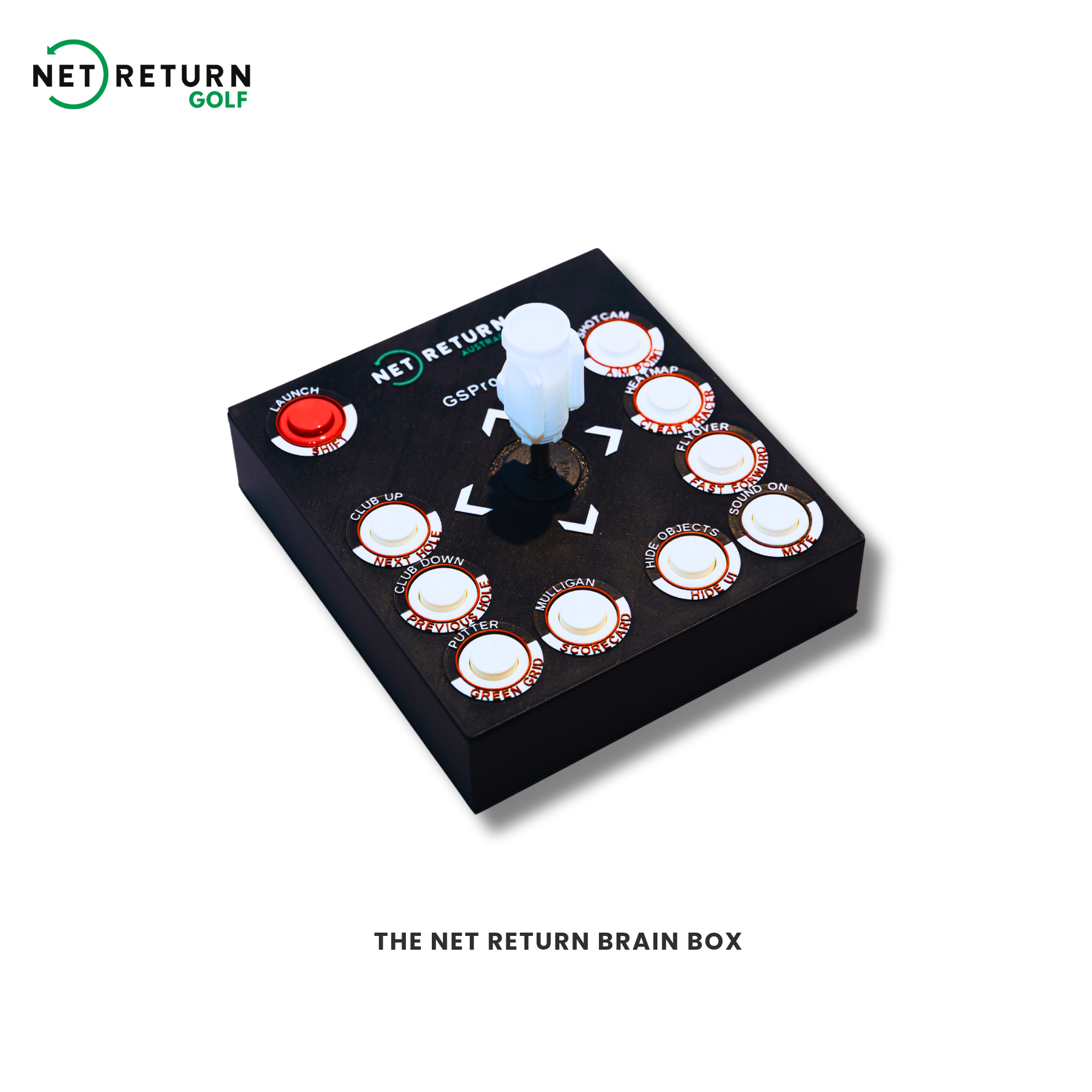 Net Return Golf Simulation Control Box by Brain Box