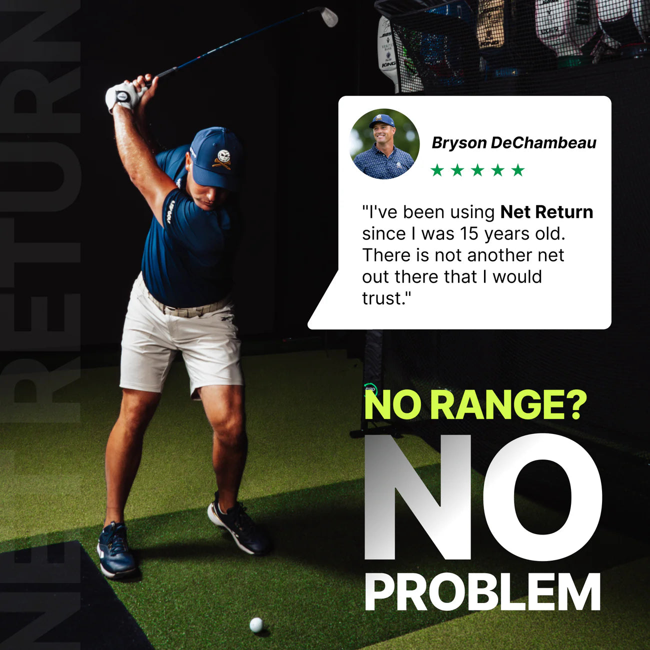 Net Return® Pro Series V2 Golf Bay Package