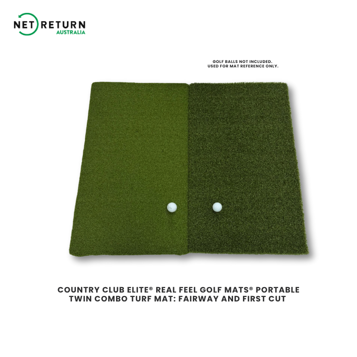 Country Club Elite® Portable Twin Combo Turf Mat