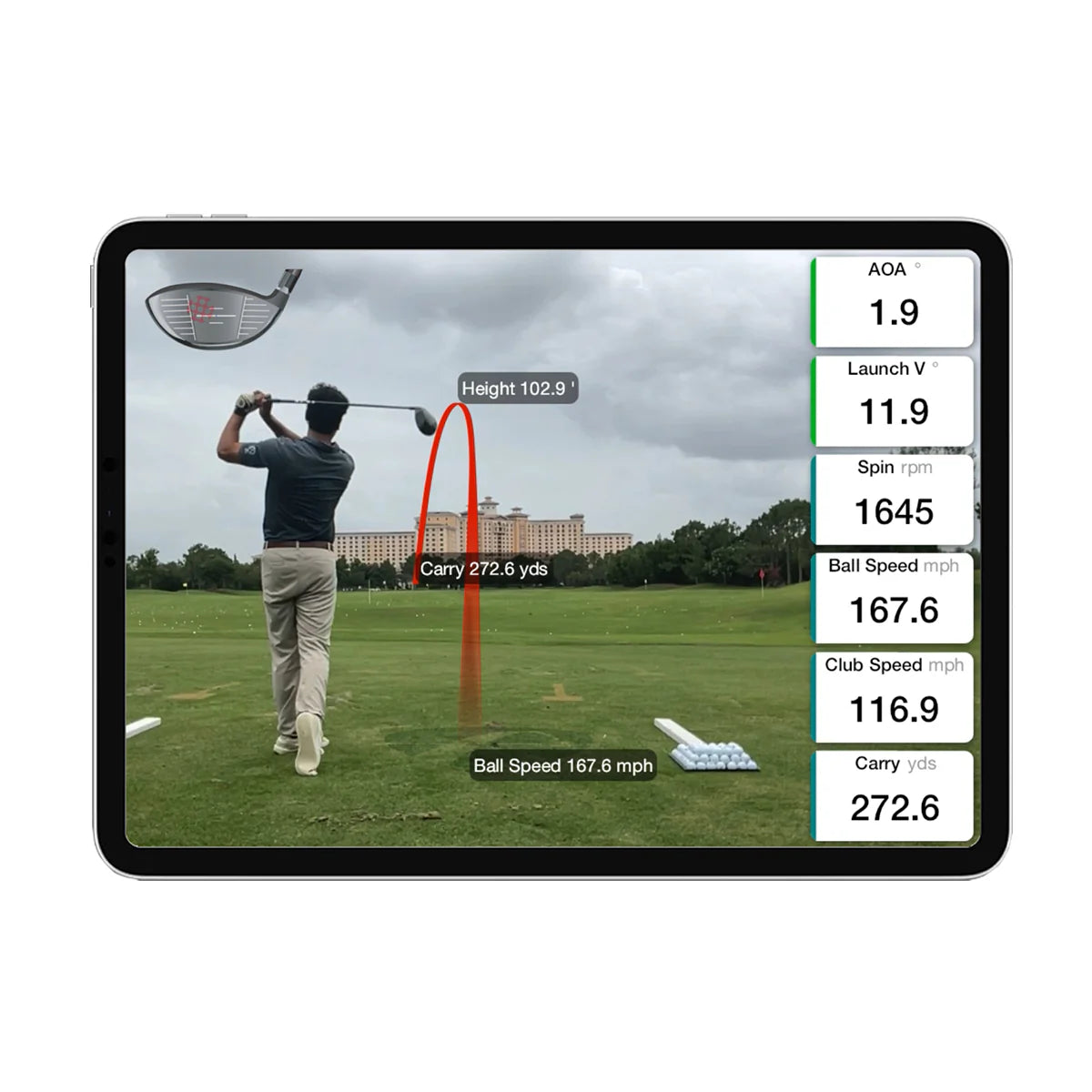 FlightScope Face Impact Location Software