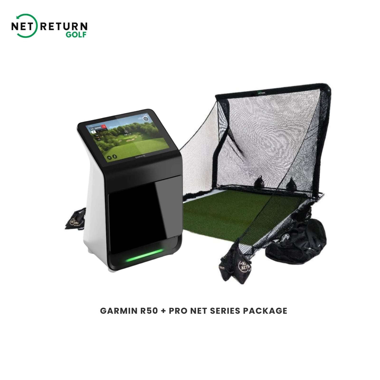 Garmin Approach R50 Launch Monitor with Net Return Package