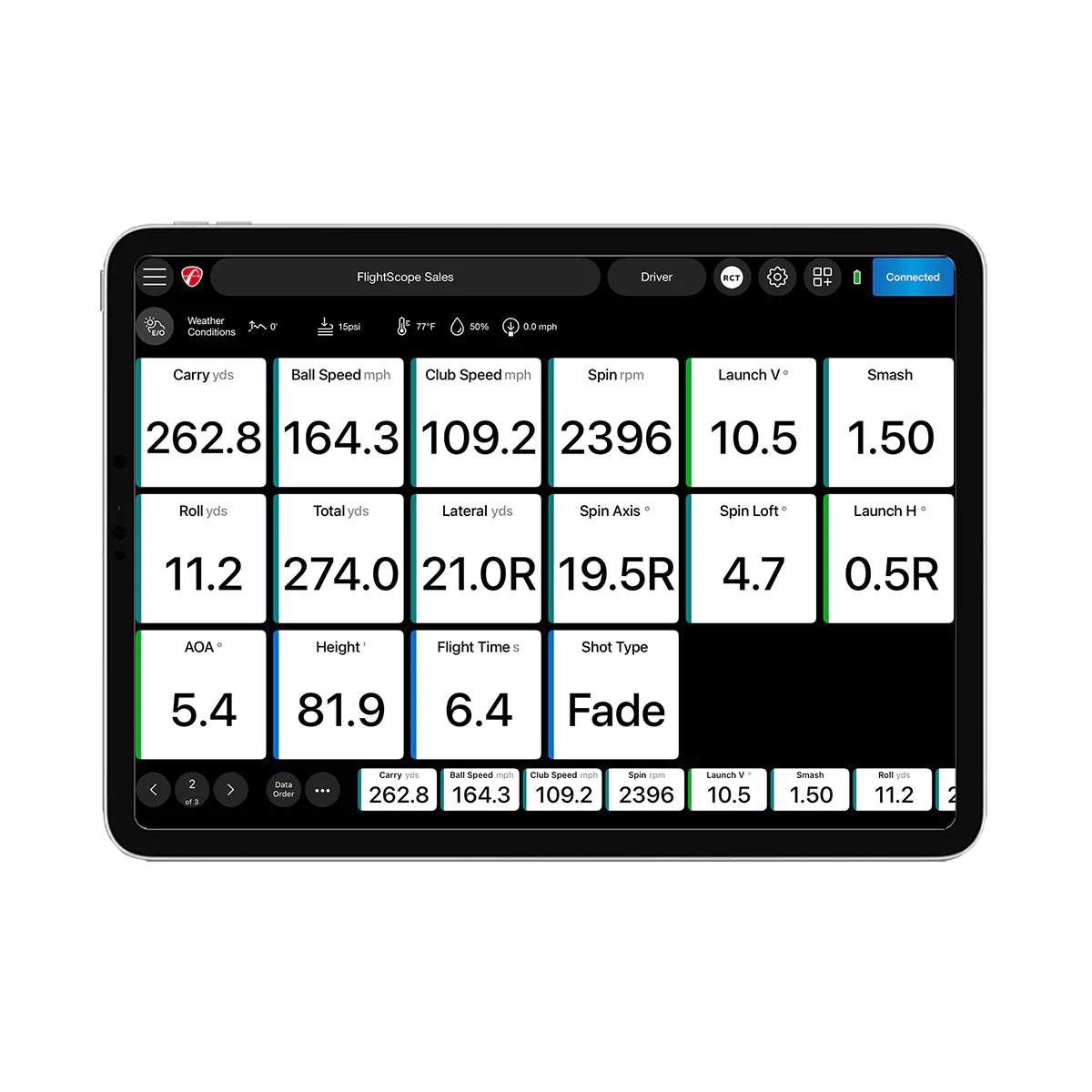 FlightScope Mevo+ Launch Monitor with i4 Rangefinder