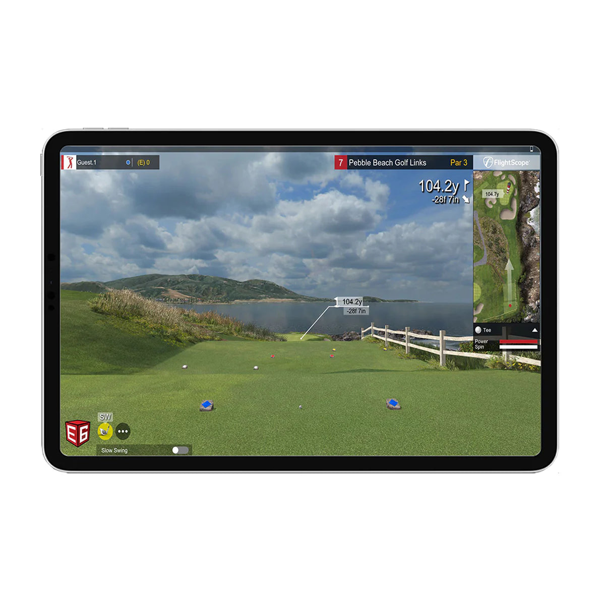 FlightScope Mevo+ Launch Monitor with i4 Rangefinder