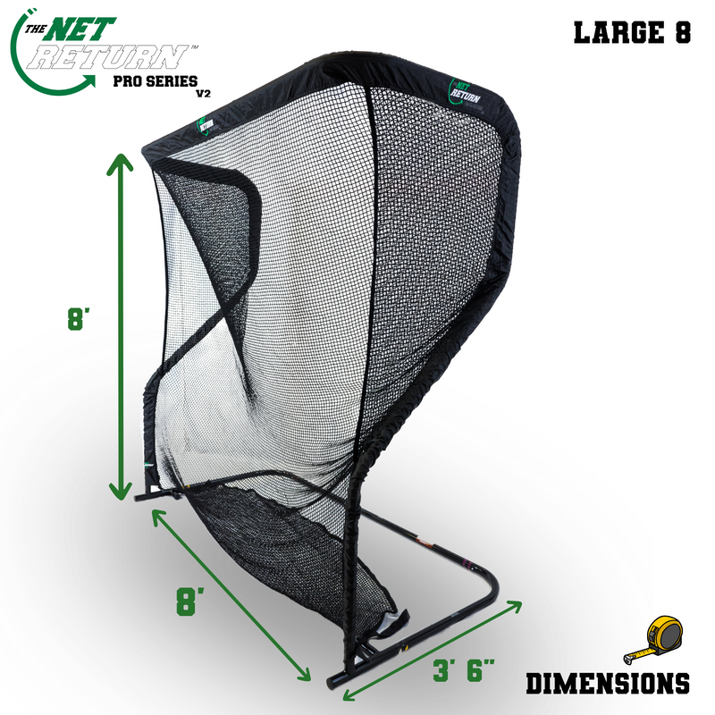 Pro Series V2 Large 8' Package - The Net Return Australia