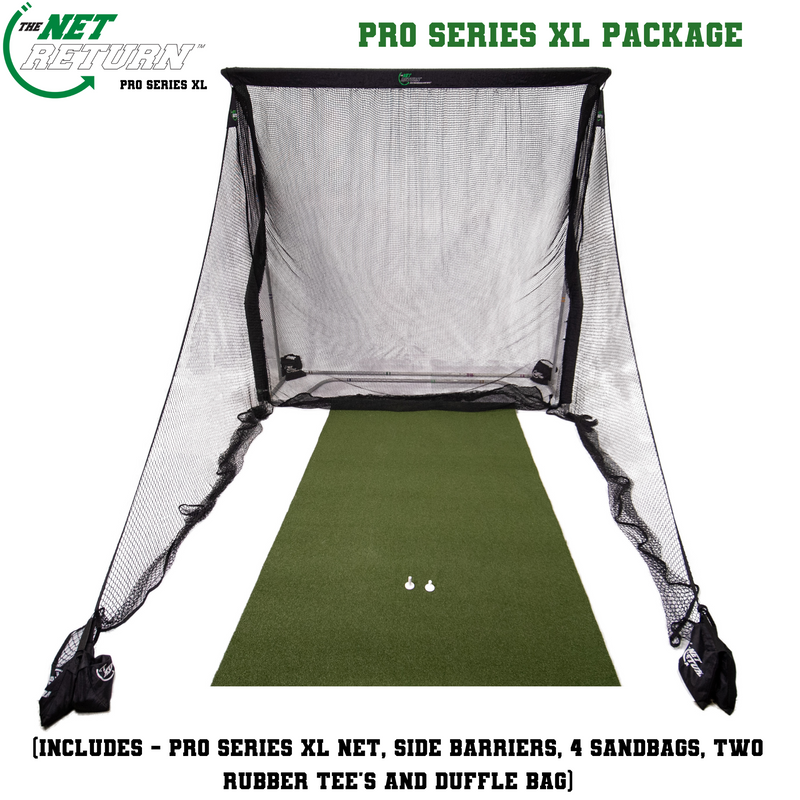 Net Rear View 2 Net Return Pro Series v2 XL Package - The Net Return Australia