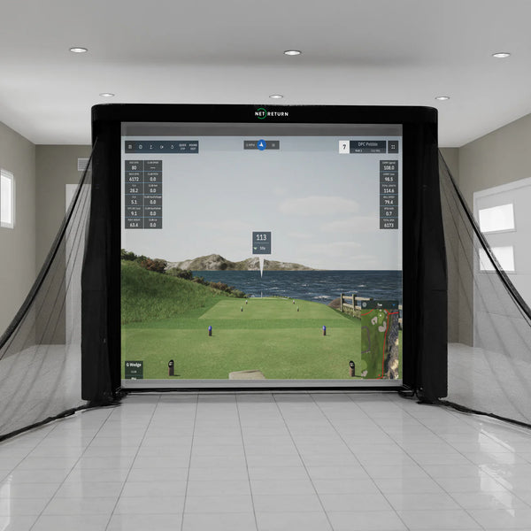 Golf Simulator Enclosure - Series 8