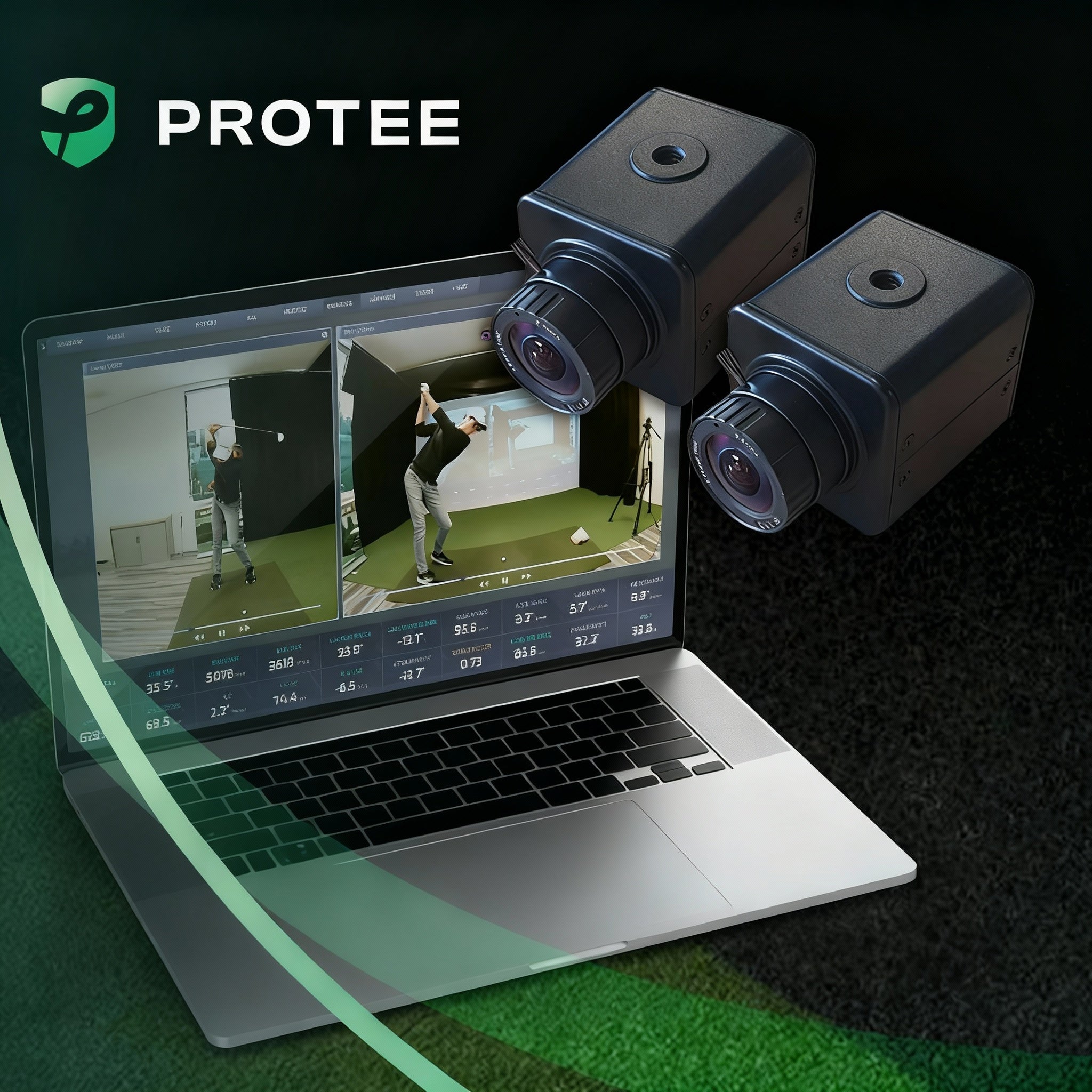 ProTee VX Launch Monitor with 2 Free Cameras