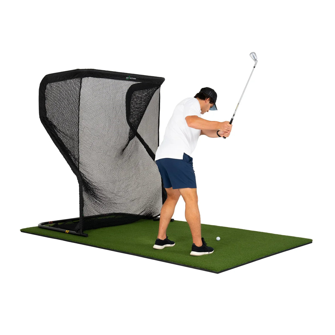 The Net Return® Mini V2 Golf & Multi-Sport Practice Net