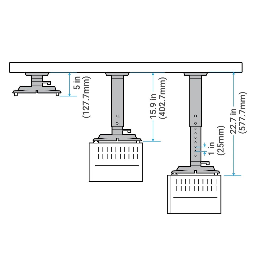 BenQ CM00G3 Universal Ceiling Mount - The Net Return Australia
