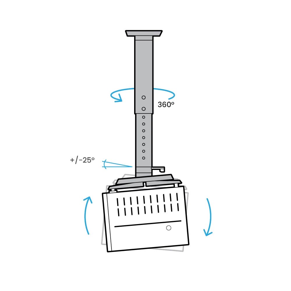 BenQ CM00G3 Universal Ceiling Mount - The Net Return Australia