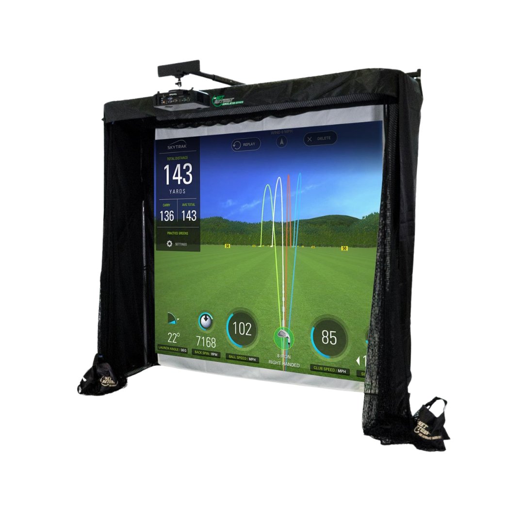 Simulator Series 8 Golf Simulator Bay - The Net Return Australia