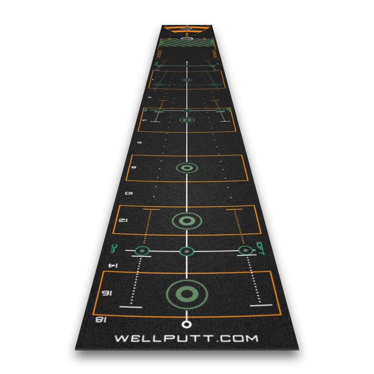 WellPutt 13ft Premium High Speed Putting Mat - The Net Return Australia