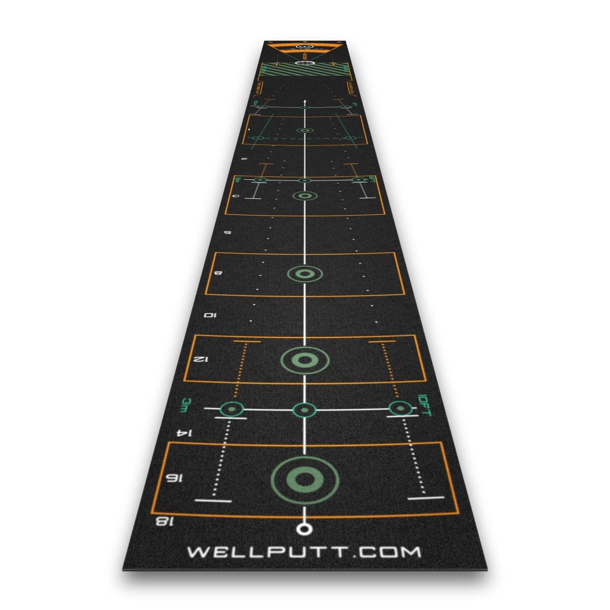 WellPutt 13ft Premium High Speed Putting Mat - The Net Return Australia