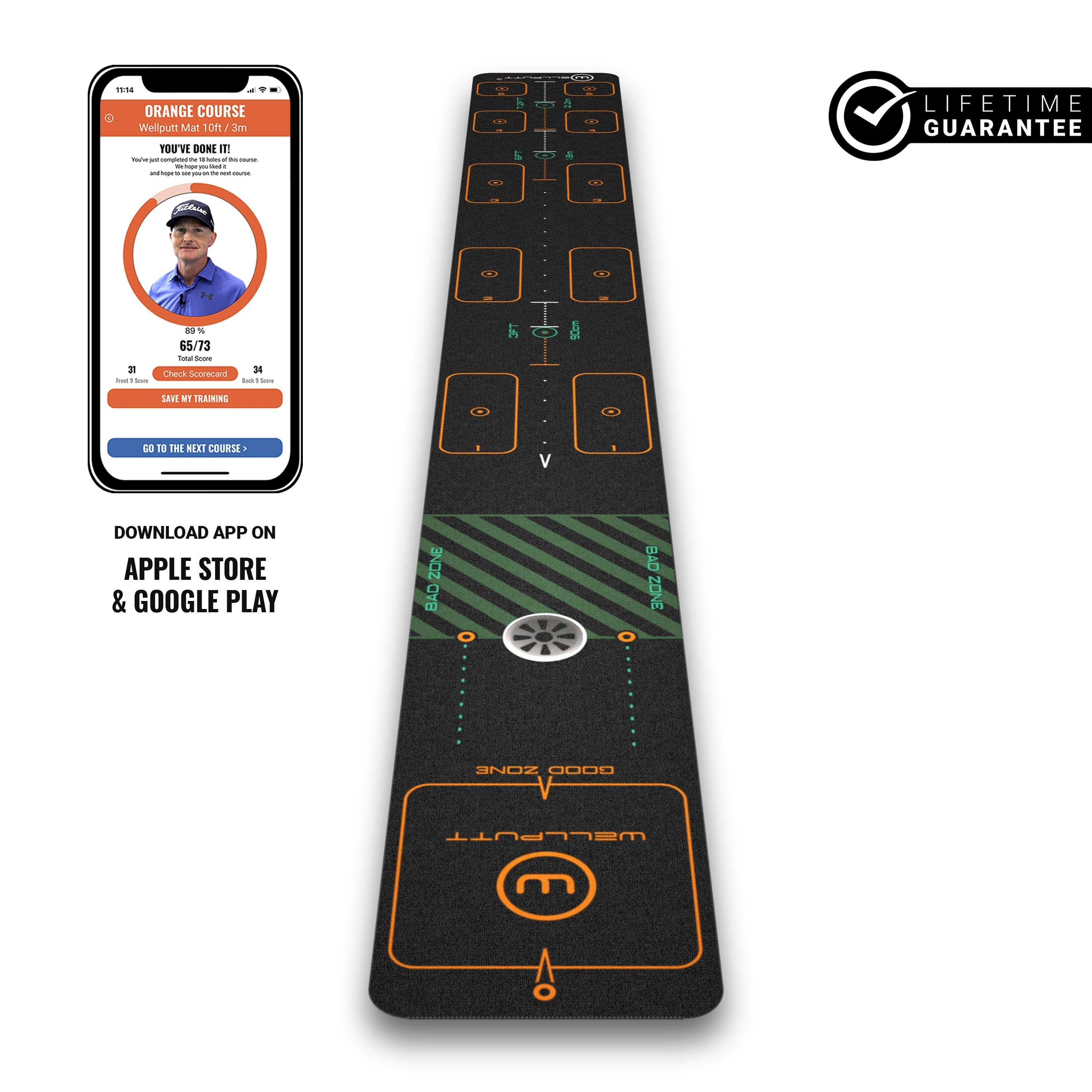 Wellputt FIRST mat 10ft ( 3metre) - The Net Return Australia